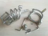 Chastity Devices Male Chasity Cages Penis Plug Steel BDSM Bondage Gear Cock Stainless Steel Man Cbt Permanent And Screw Lock Design