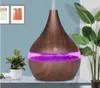 300ml Wood Grain Air Humidifier Ultrasonic Aroma Diffuser Huile Essentiel USB Humidificador Cool Mist Maker for Home 040