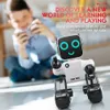 YDJ-K3 Intelligentes RC-Roboterspielzeug, Sprachsteuerungsinteraktion, Aktionsprogrammierung, Spardose, Tonaufnahme, Tanzerzählgeschichte, Kindergeburtstagsgeschenk