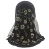 Baby muslim hijab wraps islamiska barn sjalar huvudduk barn sommar guld stämpling andningsbara turban pojkar tjejer etniska halsduk pashmina yp855