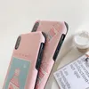 Handyhüllen Pfirsichmilchmuster 3D Relief Hülle für 6 6s 7 8 Plus X XR XS Max Cover 11 11Pro