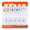 Lightme 10pcs AC 220V 2W G9 SMD 2835 LEDランプ電球スポットライト14個