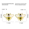 Spille da bavero Due api gialle Spille SAVE THE BEES Cartoon Insect Jewelry Pin Hang On Bag Abbigliamento Regalo Amici