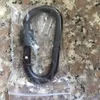 8cm 알루미늄 합금 Carabiner D- 링 키 체인 클립 멀티 컬러 캠핑 열쇠 고리 스냅 후크 야외 여행 키트 QuickDraws DLH056