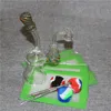 Glasbong Dab Rig Wasserpfeifen 6,3" Quarz Banger Perc Pink Bongs Heady Mini Pipe Wax Oil Rigs Kleiner Bubbler