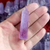 Natural Purple Crystal Quartz Tower Quartz Point Purple Crystal Obelisk Wand Healing Crystal 5cm 6cm 7cm