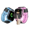 Y21 GPS Children Smart Watch Antilost ficklampa Baby Smart Wristwatch SOS Call Location Device Tracker Kid Safe Armband för och6163664