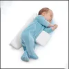 Baby Wishes Infant Sleep Pillow Baby Side sleeper Pro pillow positioner anti roll cushion prevent flat head bedding261e