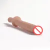 Realistic Big Dildo With Handle Design Sword Shape Flexible Large Long Flesh Penis Sex Toys For Female Masturbation249E4991468