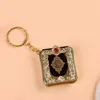 KImter Muslim Key Rings Mini Ark Koranbok Keychain Arabic OPP Hängsmycke Tillbehör Hantverk Nyckelringar Smycken M177FA