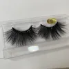25 mm long 3D mink lashes hair false eyelashes to make eyelash lengthening version by hand 10 sets9319179