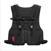 Mäns utomhus Sportkläder Cykling Tank Toppar Boys Active Multi-Functional Tactical Västar Slitstarkt skyddande Jersey Fast färg En storlek