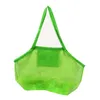 Large Capacity Children beach bags Sand Away Mesh Tote Bag Kids Toys Towels Shell Collect Storage Bags fold shopping handbags AAA2014N