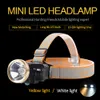 Mineiros 3W Mini Miners Lamp LED Farol de lítio sem fio Cap Lamp recarregável Farol de trabalho ao ar livre Atividades