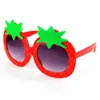 Modne okulary przeciwsłoneczne Truskawkowe Dziewczęta Uv400 Baby Sun Szklanki Śliczne okulary gogle