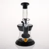 Bong in vetro con giunto a scodella 14,4 mm 15 cm Dabbers concentrati Bubbler Riciclare piattaforme petrolifere bogn di vetro Perclator in linea dab rig narghilè economici