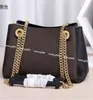 Brand new shoulder bag women elegant BB tote genuine leather pactchwork handbag chain surene pochette purse shopping bag large wolum 43775