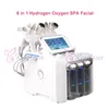 6 in 1 Hydra DermabrasionバイオリフティングスパフェイシャルマシンハイドロマイクロダーマブレーションRF皮の若返り