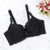 2020 sutiã de renda push up sutiã cze xícara plus size mulheres cueca fio brassiere pele negro lingerie