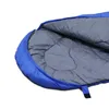 Utomhus sovsäckar uppvärmning singel sovsäck casual vattentät filtar kuvert camping resa vandring filtar sovsäck wcw501