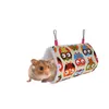 Hamster hängmatta ekorre råtta swing boing burar husdjur hängande bur hamster hus igelkott mjuk varm tunnel cavia marsvin säng