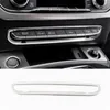 Autocollants de décoration de cadre de bouton de Console centrale, style de voiture pour Audi Q5 FY 2018 2019, accessoires d'intérieur en acier inoxydable 286U