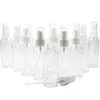 50PCS Spray Bottle 10ml 30ml 50 ml 60ml 100ml Transparent plast Parfymfyllningsbar flaska