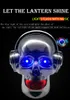 1PEECE MOTORCYL SKULL Bluetooth O с MP3-водонепроницаемым усилителем Subwoofer 12V педали с тремя колесными педалями.