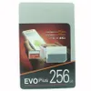 디지털 카메라 스마트 폰 32GB 64GB 128GB 256GB EVO 펄스 카드 고속 90MB/S 클래스 10 UHS-1 MicroSDXC 태블릿 PC TF 카드