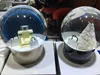 Boule de cristal de styliste, cadeaux de Saint-Valentin pour femmes, boule de cristal, globe en verre, arts de Noël, boule de flocon de neige, cadeaux de Noël XD20047