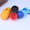 Pet Dog Dispenser Garbage Case Included Pick Up Waste Poop Bags Dog Pet Supplies Household Cleaning Tool 8 Colors 10.5*4cm SN2184