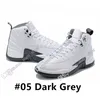 12s FIBA OVO White Reverse Taxi Men Basketball Shoes College Navy Game Royal Bordeaux Dark Grey WNTR Michigan Wings sports sneakers designer
