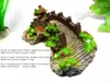 Simulering Aquatic Bridge Fish Tank Decor Aquarium Decoration Landscaping Pet Accessoarer levererar Resin Retro Arch Bridges289s