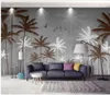 3d murais papel de parede para viver árvore quarto praia papéis de parede belas paisagens Papéis de Parede 3d