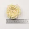 9 cm hochwertige künstliche Blume Real Touch Seide Pfingstrose Blütenkopf Simulation DIY Hochzeit Familie Party Dekoration Clip GB749