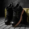 Designer-n's Fashion Leisure Workwear Boots Fashion Comfortable British Style (Three Colors Optional: Blac