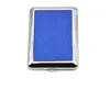 Personal cigarette case leather metal cigarette case 14 packed automatic flip