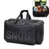 Grote Meervoudige Compartiment Sport Training Gym Tasjes Mannen Duffel Holdall Waterdichte Fitness Reizen Vakantie Strap Schoudertas 55L