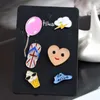 Cute Cartoon Cloud Buty Car Buty Metal Kawaii Emalia Pin Badge Buttons Broszka Koszula Denim Kurtka Torba Dekoracyjne Broszki Dla Kobiet Dziewczyn