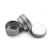 5ml 30ml 60ml g accessories Empty Aluminum Containers Jars Bottle 60g Cosmetic DAB Tool Storage Wax Metal Tin Box Cans Balm Bottle Cases