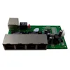 Freeshipping Mini 5 poort 10/100 Mbps Network Switch 5-12V Wide Input Voltage Smart Ethernet PCB RJ45-module met LED ingebouwd