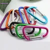 Lightweight Climbing Button Keyrings Key Chain Carabiner Camping Hiking Hook Outdoor Sport Aluminium Safety Buckle 100pcslot DLH01212791