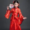 Ancien Costume Chinois Enfants Enfant Sept Fée Hanfu Robe Vêtements Danse Folklorique Performance Robe Traditionnelle Chinoise Pour Les Filles1240h