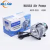 Will Fan Hailea Air Pump 45W ACO-318 Electrical Magnetic Air Compressor For Laser Cutter Machine 70L/min Oxygen pump Fish