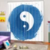 3d Curtain Window Blue Gossip Figure Customize Your Favorite Beautiful Blackout Curtains For You