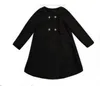 아기 소녀 옷 ins 겨울 텐치 코트 키즈 디자이너 재킷 유아 긴 소매 버튼 먼지 코트 어린이 패션 겉옷 의류 B6016