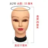 4style 1pc female model dummy bracket fake Hat Scarf Jewelry head mannequin simulation wear wig props display Insertable needle A545