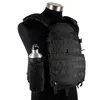 1.5L Waterflesje Molle Draagbare Camping Hunting Nylon Waterkoker Bag Rugzak Vest Belt Fietsen Wandelen