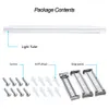 Tubes LED Purification Lampe 10W 20W 30W 40W Blanc Chaud Lumière du jour Plafonnier Fluorescent pour Garage