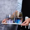 Whisky regnbåge glas drickware tårtor kristall kopp hushåll färgglada personliga vatten japanska netto röda hav vin koppar